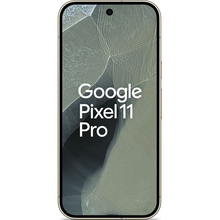 Google Pixel 11 Pro 5G, 12 Go / 256 Go, écran OLED LTPO de 6,3 pouces, batterie de 4 850 mAh, vert