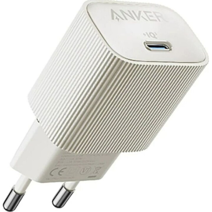Caricabatterie rapido Anker Nano 4 USB-C da 30 W, beige