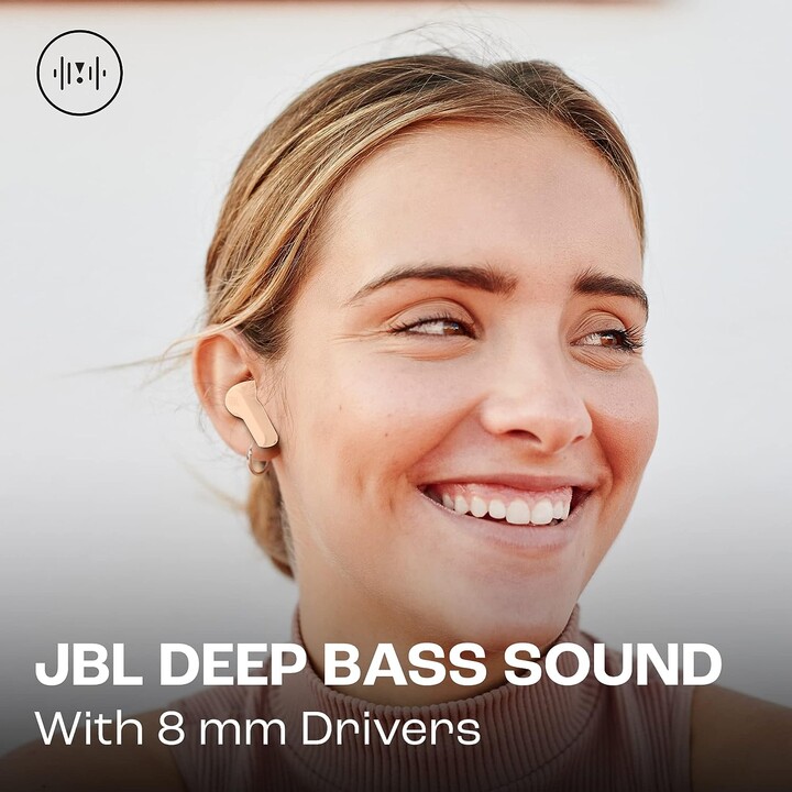 JBL Wave Beam Or - Ecouteurs Bluetooth