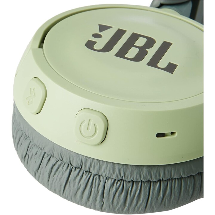 JBL JR310BT Verde - Auriculares inalámbricos para niños