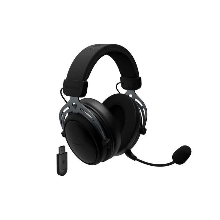 GENESIS Toron 706 Auriculares Inalámbrico y alámbrico Diadema Juego USB Tipo C Bluetooth Negro