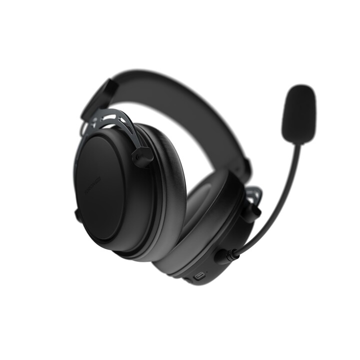 GENESIS Toron 706 Wireless and Wired Gaming Headset with USB Type-C and Bluetooth - Black