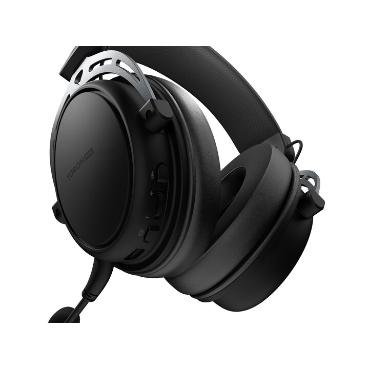 GENESIS Toron 706 Auriculares Inalámbrico y alámbrico Diadema Juego USB Tipo C Bluetooth Negro