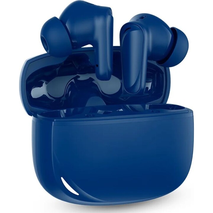 Fones de ouvido Bluetooth SPC Boost Buds com estojo de carregamento/ Bateria com duração de 7,5 h/ Azul