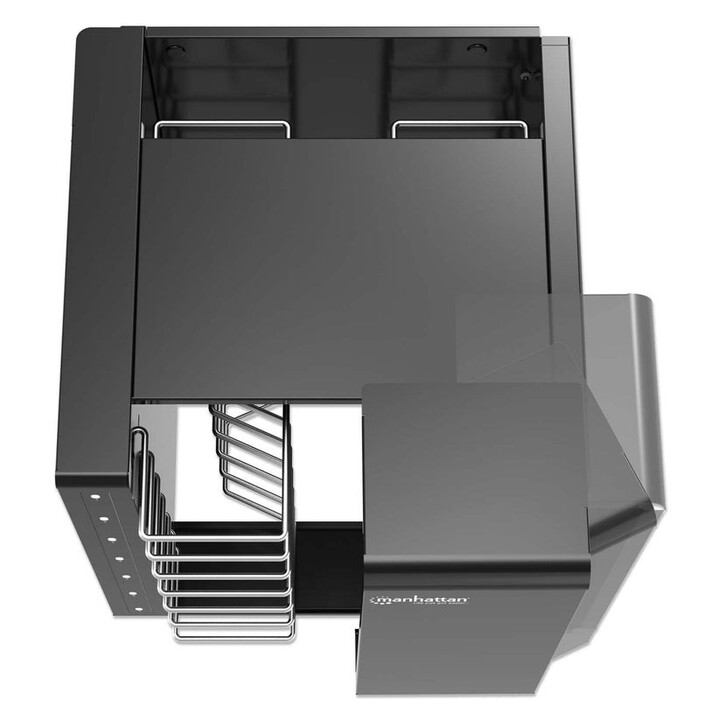 Manhattan Armario de carga de sobremesa USB-C 65W para 7 portátiles (hasta 16"), compatible con iPads, MacBooks y otros dis