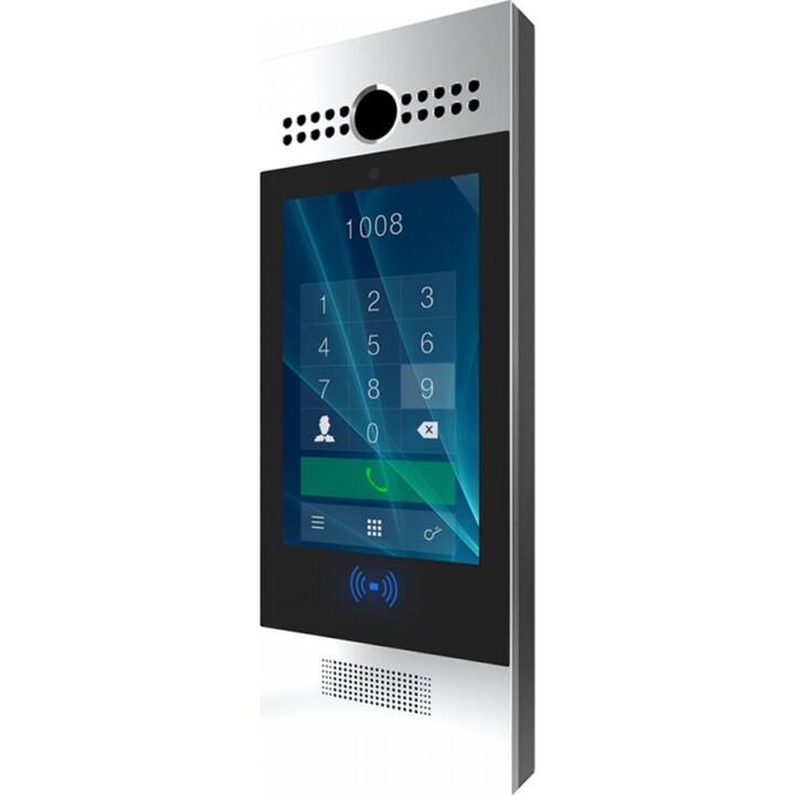 Video-TFE R29C-L Cuerpo principal, LTE, reconocimiento facial, Android, plateado