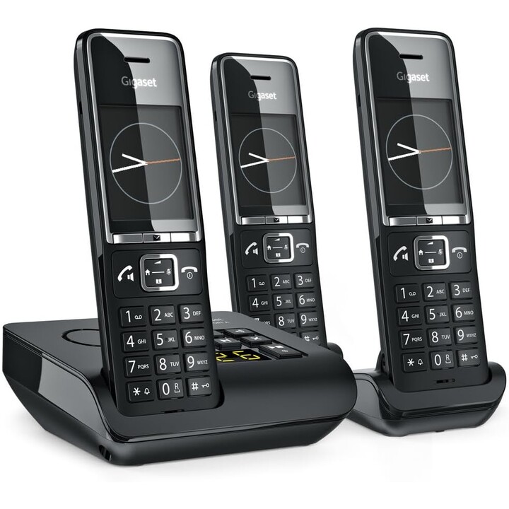 Gigaset COMFORT 550A trio black/chrome