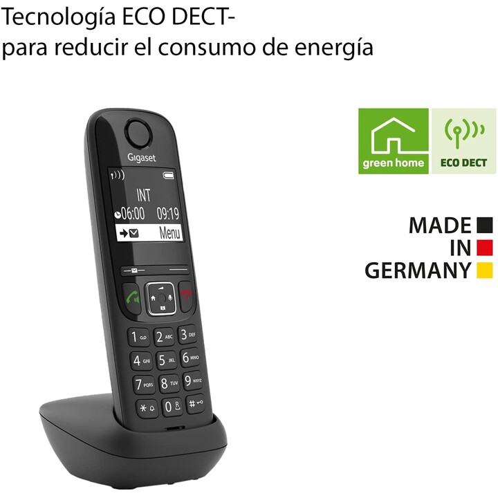 Gigaset AS690 Duo Black