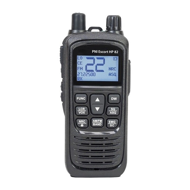 PNI Escort HP82 Radio de mano para coche CB 1800 mAh USB-C Negro