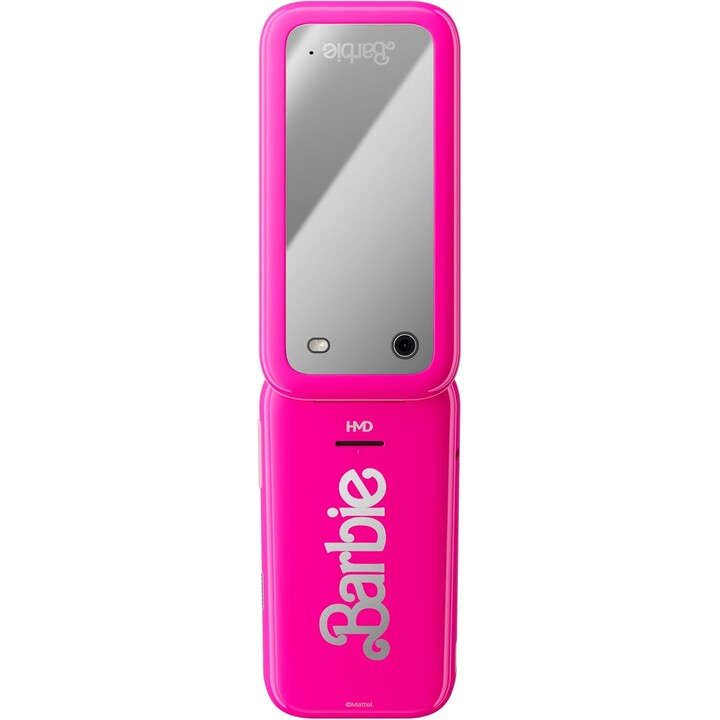 HMD Barbie Téléphone portable à clapet 2,8 pouces 320 x 240 pixels 4G 64 Go Dual SIM Rose