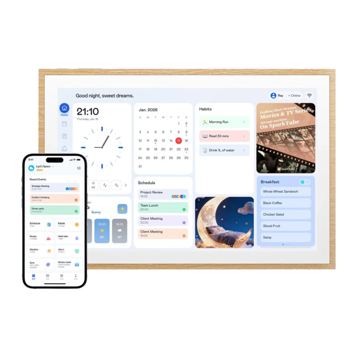 Calendário Digital Blackview Nest 10 WiFi 6 10,1 polegadas IPS