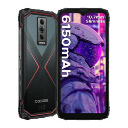 Doogee Blade 10 Pro Energy, 3GB 128GB, 6.56 IPS HD+, 6150 mAh, rojo