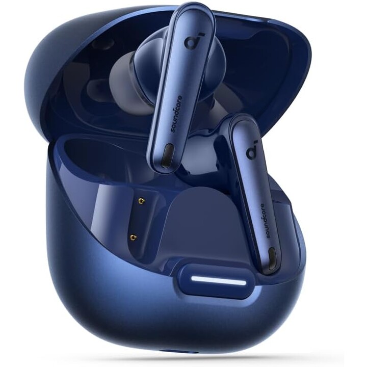Soundcore Liberty 4 NC Bleu Marine Réduction de Bruit (ANC) - Écouteurs Bluetooth