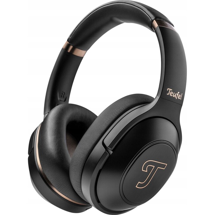Cuffie Bluetooth over-ear wireless Teufel REAL BLUE PRO, colore nero notte