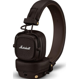 Marshall Major V Auriculares Bluetooth, 100 horas Playtime - Marrón