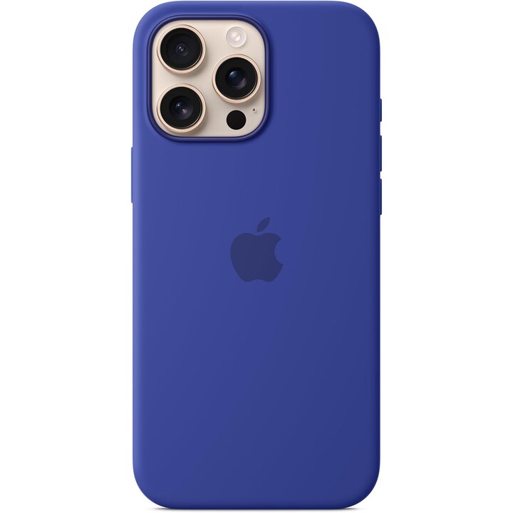 Coque en silicone Apple iPhone 16 Pro Max avec MagSafe - Outremer