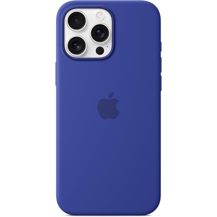 Capa de silicone Apple iPhone 16 Pro Max com MagSafe - Ultramarino
