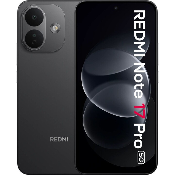 Xiaomi Redmi Note 17 Pro Max 5G, 8GB 512GB, 6.83 AMOLED, 10000mAh, Black