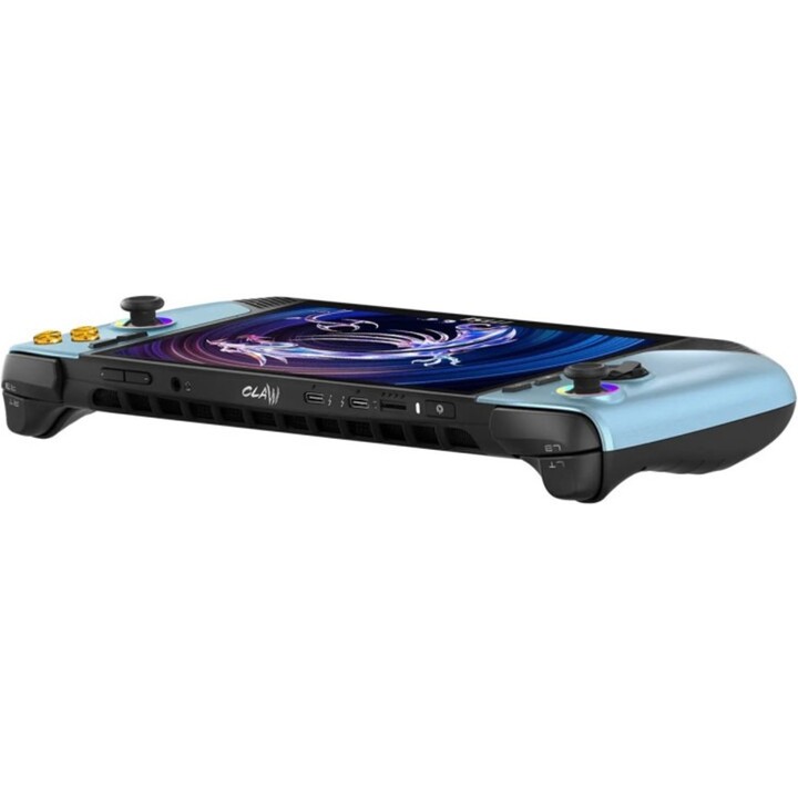 MSI A2VM-254PL Claw 8 AI+ A2VM Glacier Blue Edition Handheld Console Intel Core Ultra 7 258V 8 Inch 120Hz 500nits IPS-Level Touc