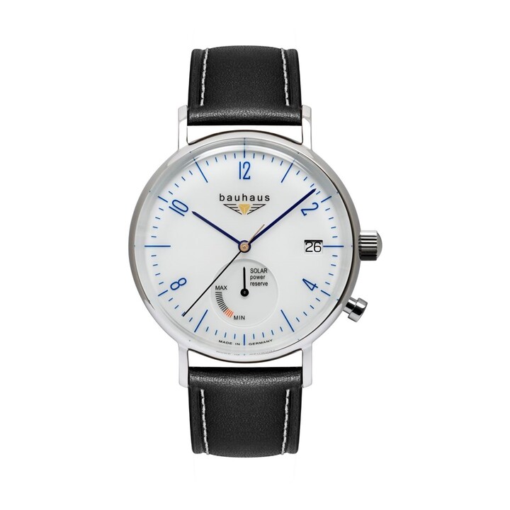 Bauhaus Pure Solar 21141 watch, 41 mm