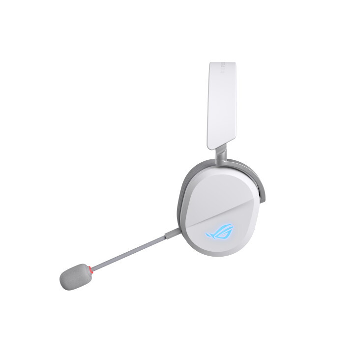 Cuffie da gioco wireless e cablate Asus Rog Pelta con USB Type-C e Bluetooth, bianche