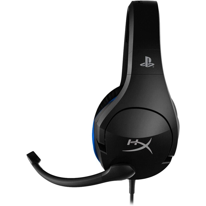 Hp Cloud Stinger - Casque Gaming - Ps5-ps4 (noir-bleu) Casque Filaire Bandeau Jeu Noir, Bleu