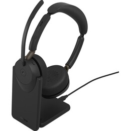 Jabra Headphones Evolve3 65 Stereo Link 390a MS Stand