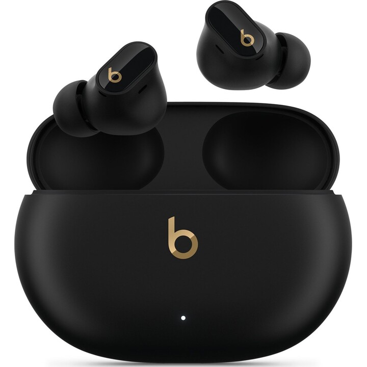 Beats Studio Buds+ - Fones de ouvido totalmente sem fio com cancelamento de ruído - Preto/Dourado
