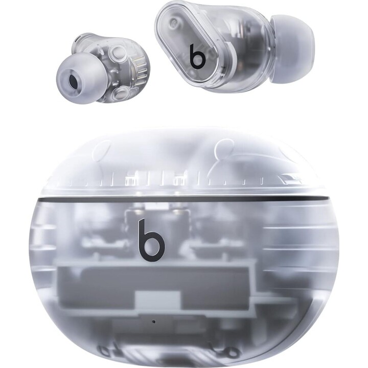 Beats Studio Buds+ - Totally Wireless Noise-Canceling Headphones - Clear/Black