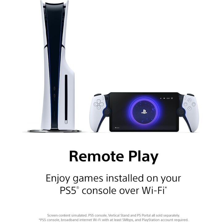 Mando a distancia Sony Playstation 5 PS5 Portal blanco