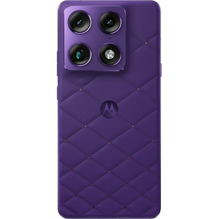 Motorola Signature 5G, 16 GB + 512 GB, ecrã pOLED de 6,78 polegadas, bateria de 5200 mAh, roxo