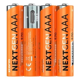 Xtorm XNG3AB4 Haushaltsbatterie Wiederaufladbarer Akku AAA