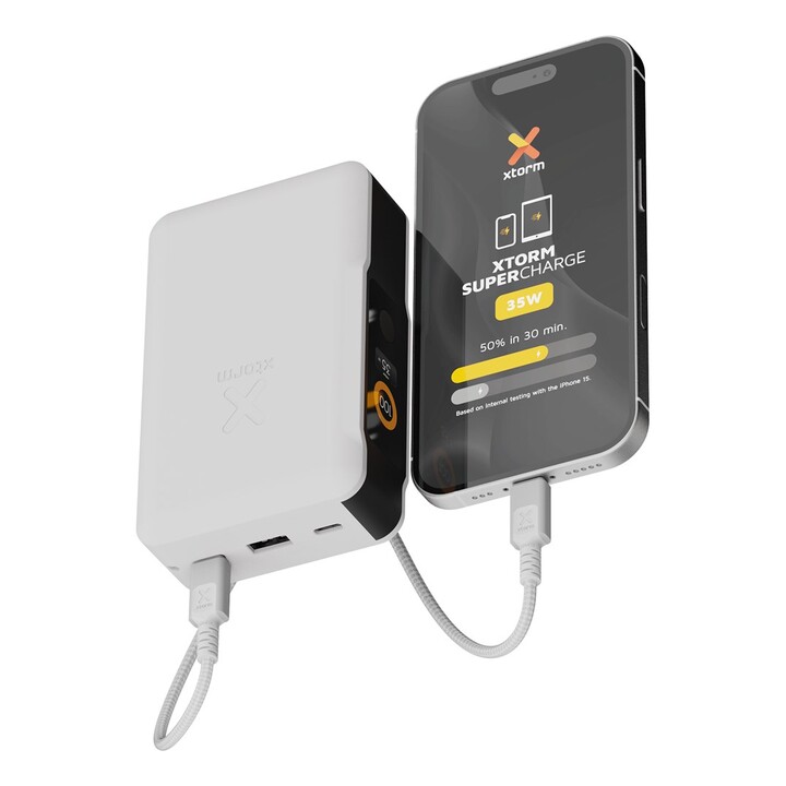 Xtorm XNG200W35 batería externa Polímero de litio 20000 mAh Blanco