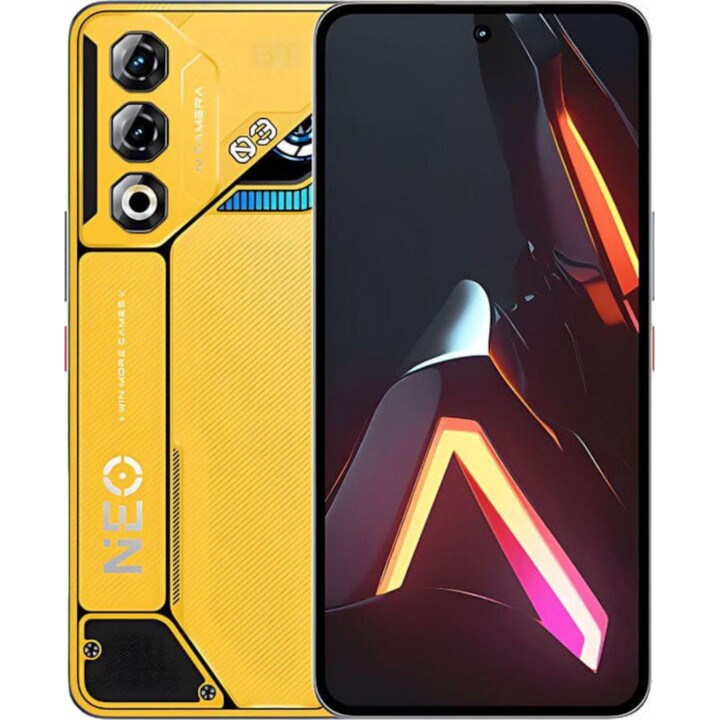 Nubia Neo 3 GT 5G, 12 GB 256 GB, 6,8 OLED FHD+, 5000 mAh, Gaming Master Suit Giallo