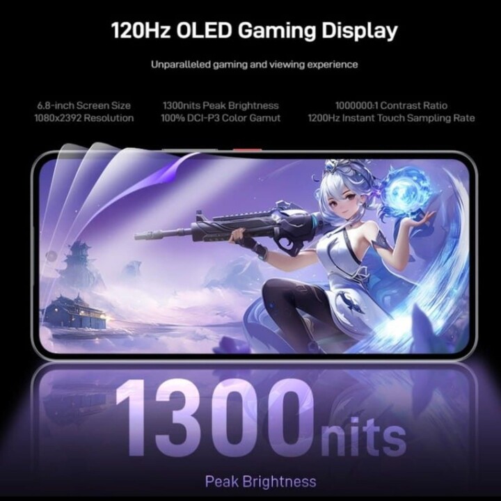 Nubia Neo 3 GT 5G, 12GB 256GB, 6.8 OLED FHD+, 5000mAh, Gaming Master Suit Yellow