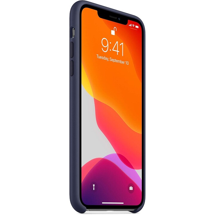 iPhone 11 Pro Max Silicone Case mitternacht