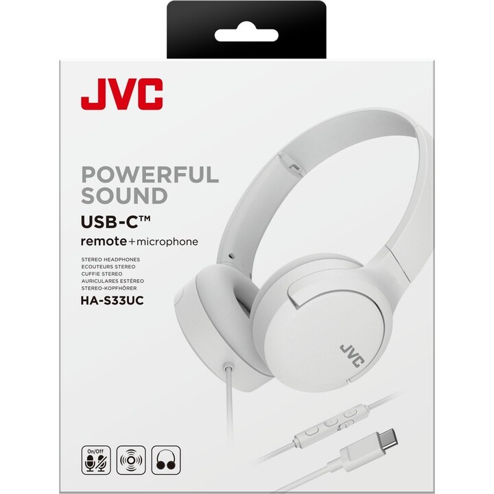 Casque JVC HA-S33UCWU Blanc