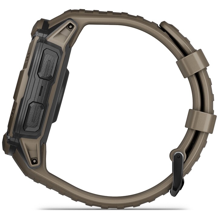 Garmin Instinct 2X Solar Tactical Edition 50 mm Marron - Montre intelligente avec GPS