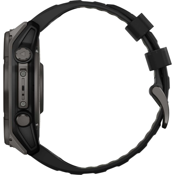 Garmin Fenix ​​8-51 mm solar, altavoz y micrófono incorporados, linterna LED incorporada, gris de carbono