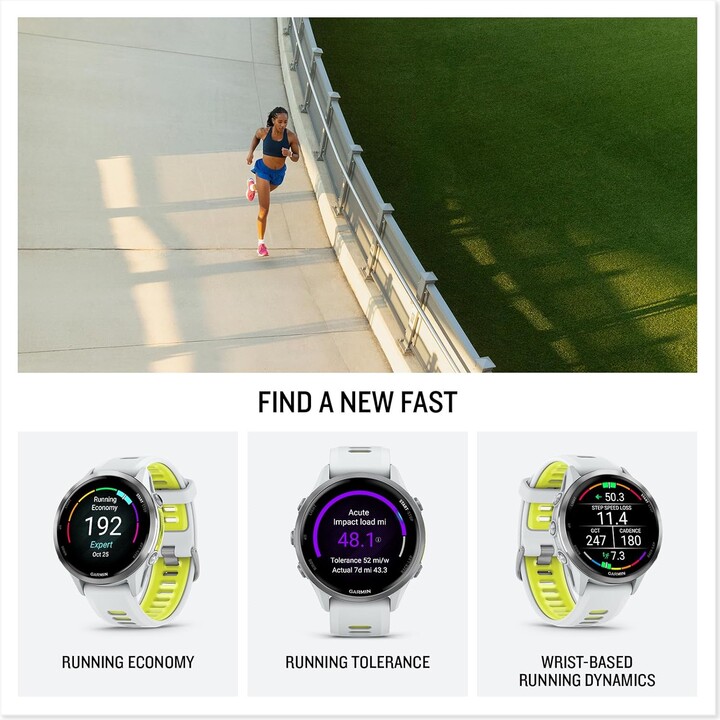 Garmin Forerunner 970 GPS Blanco