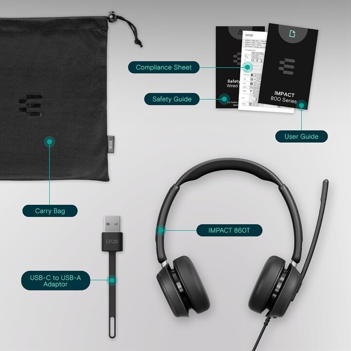 EPOS Headset IMPACT 860T