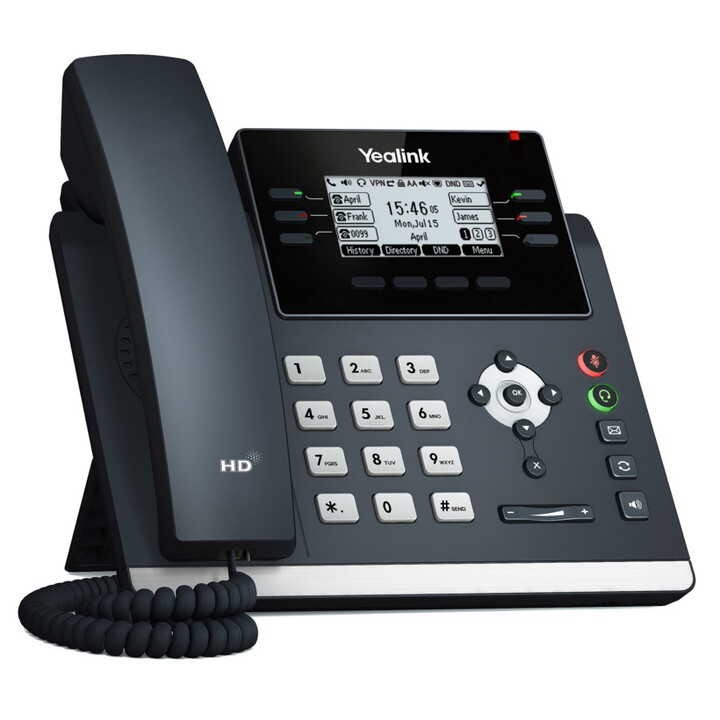 Yealink SIP-T42U Téléphone IP Gris LCD Wifi