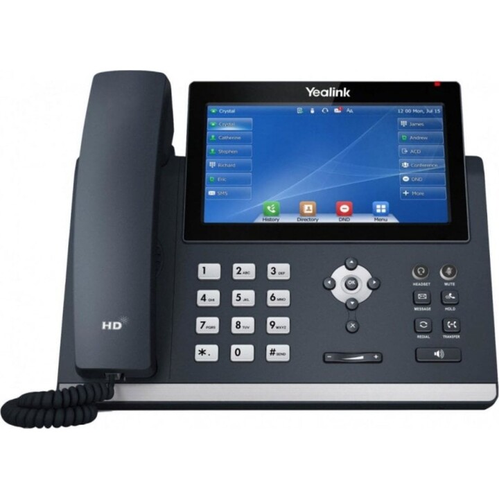 Telefone IP Yealink SIP T-48U Preto