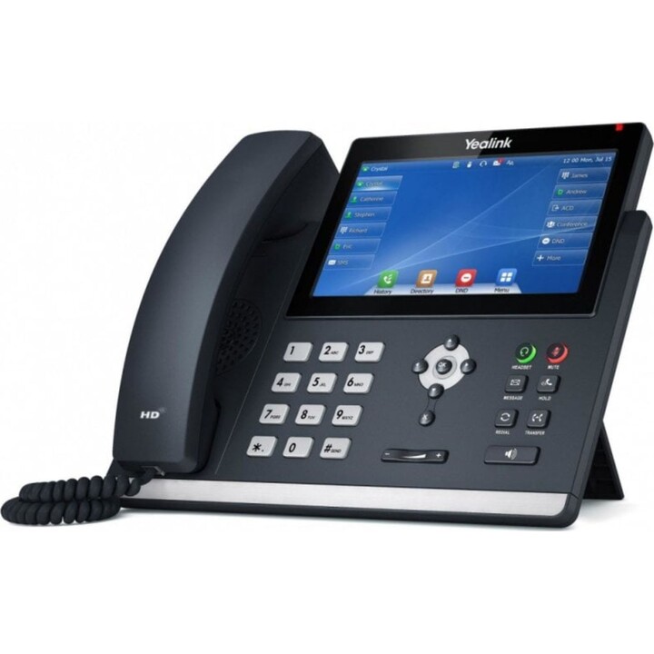 Yealink SIP T-48U Teléfono IP Negro