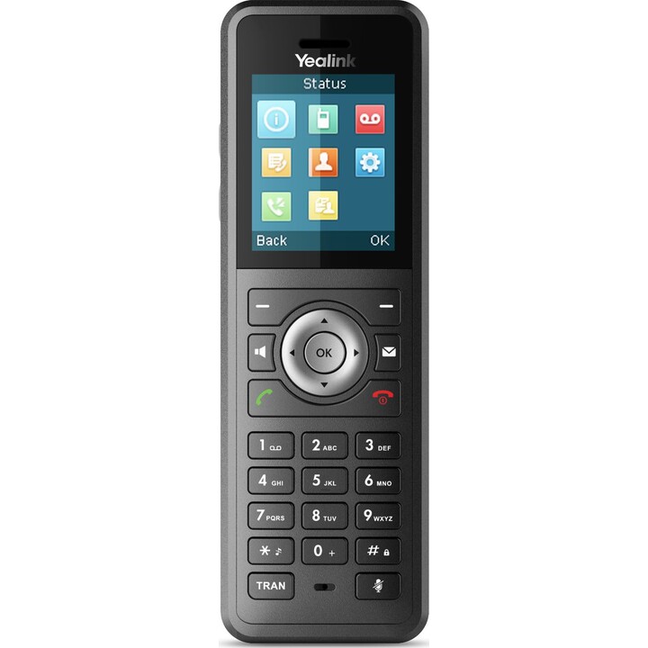 Yealink W59R, VoIP SIP DECT ruggedized handset, 1.8 inch colour TFT LCD, HD audio, Bluetooth
