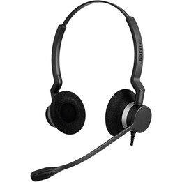 Jabra Biz 2300 QD Duo Auriculares Alámbrico Diadema Oficina/Centro de llamadas Bluetooth Negro