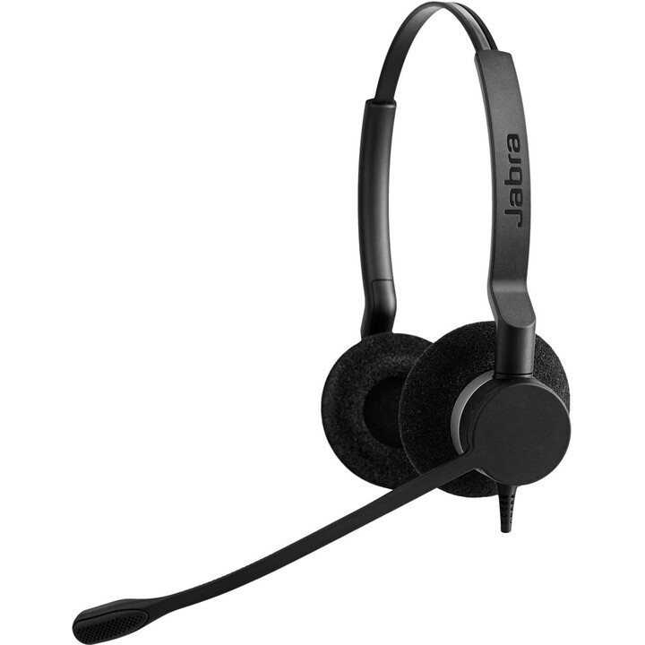 Jabra Biz 2300 QD Duo Auriculares Alámbrico Diadema Oficina/Centro de llamadas Bluetooth Negro