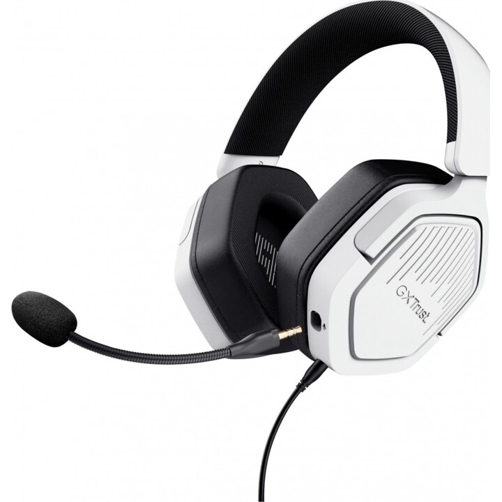 Auriculares Gaming con Micrófono Trust Gaming GXT 492W Carus/ Jack 3.5/ Blancos