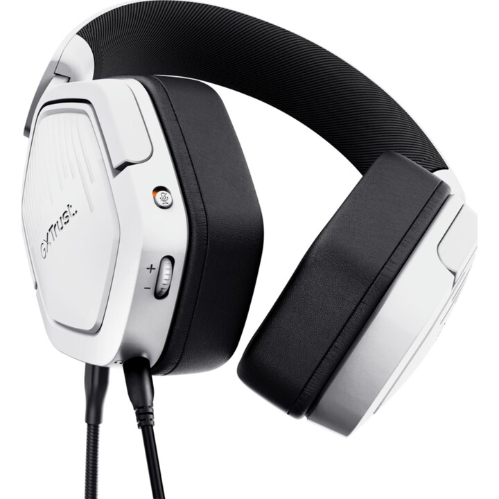 Auriculares Gaming con Micrófono Trust Gaming GXT 492W Carus/ Jack 3.5/ Blancos