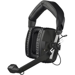 Cuffia chiusa Beyerdynamic con microfono dinamico ipercardioide, 50 Ohm, nera